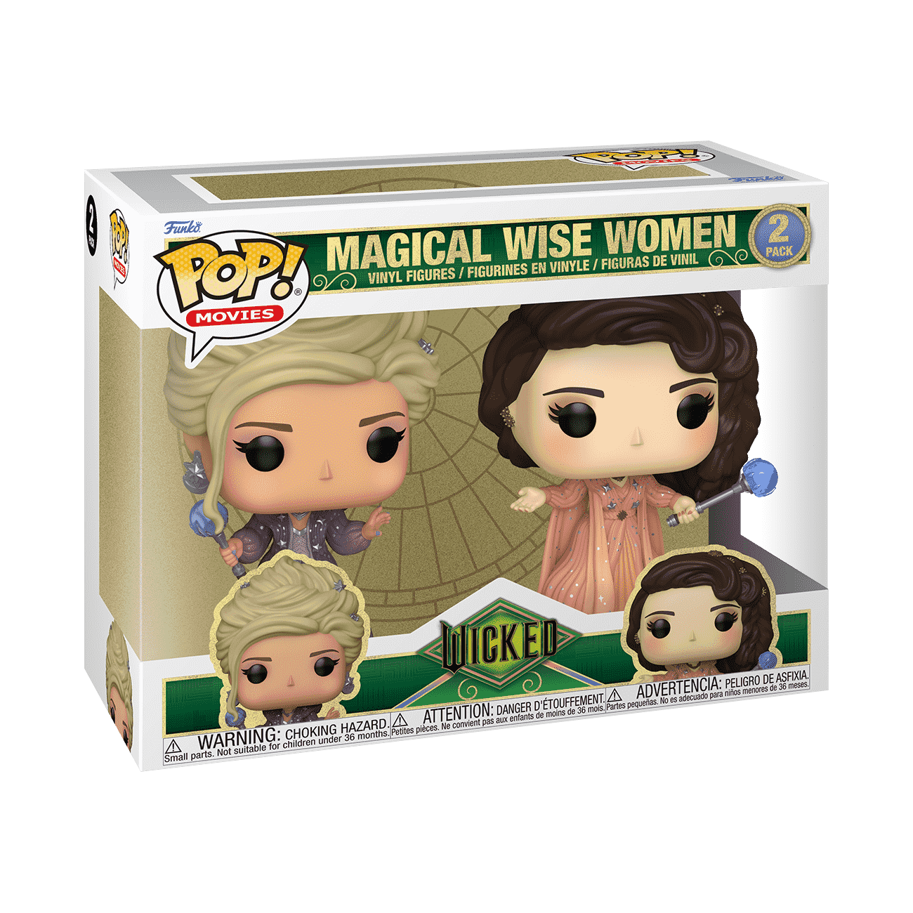 Funko - POP! - Wicked (2025) - Emerald City Players Vinyl 2-Pack