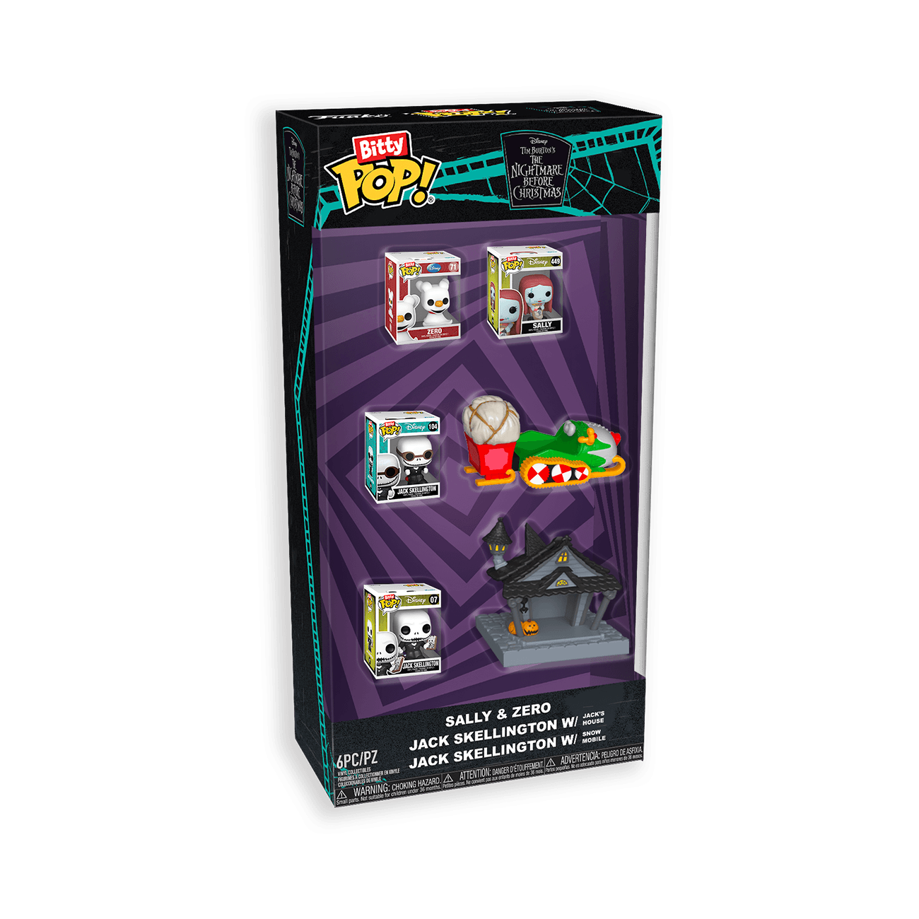 Funko - POP! - Disney Bitty Pop! The Nightmare Before Christmas 6-Pack