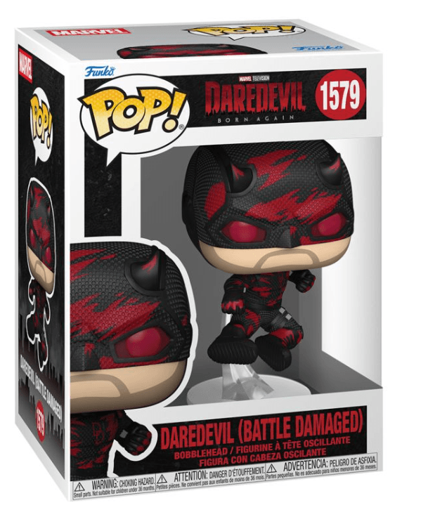 Funko - POP! - Daredevil: Born Again - Daredevil (Battle Damaged) Vinyl