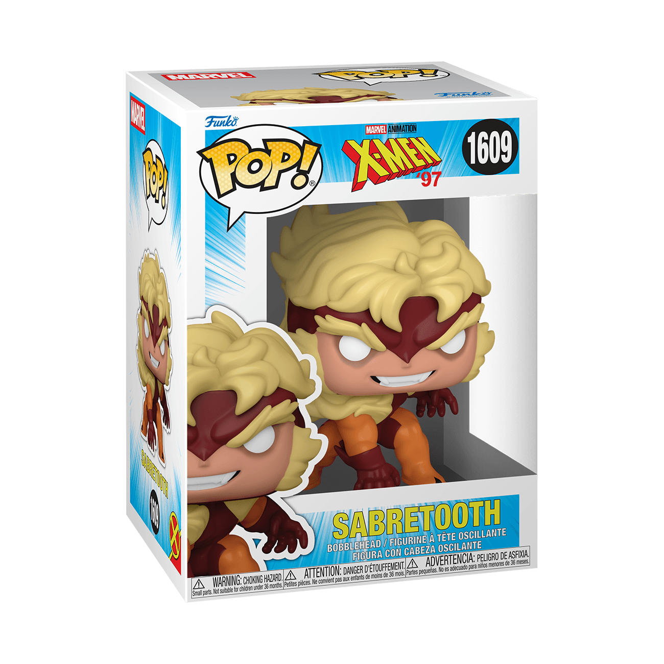 Funko POP! Marvel X-Men '97 Sabretooth Vinyl-Sammelfigur
