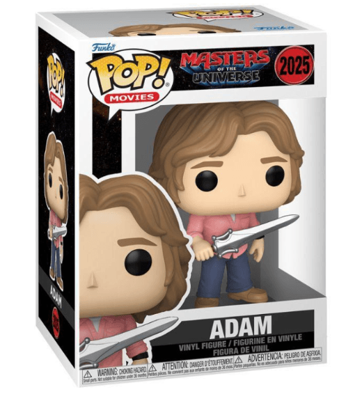 Funko - POP! - Masters of the Universe 2026 – Adam Vinyl Figur Sammelfigur 9,7 cm