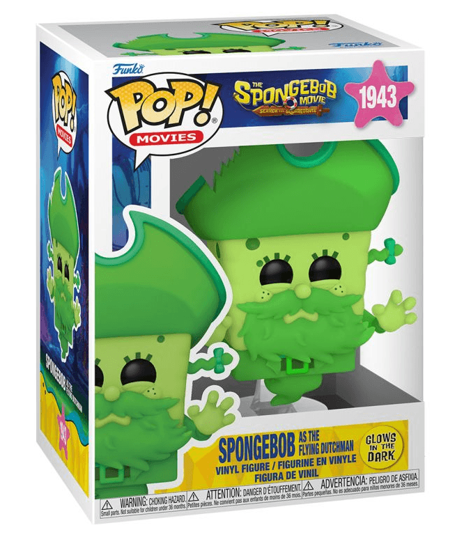 Funko - POP! - The SpongeBob Movie (2025) - Spongebob as The Flying Dutchman Slow Vinyl