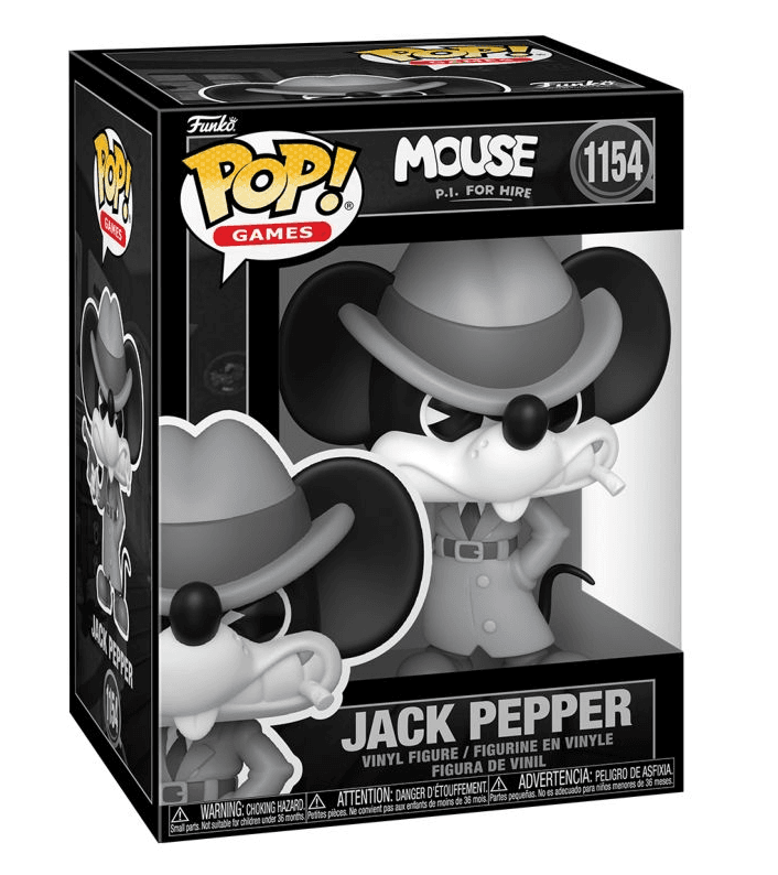 Funko - POP! - MOUSE: P.I. For Hire - Jack Pepper Vinyl