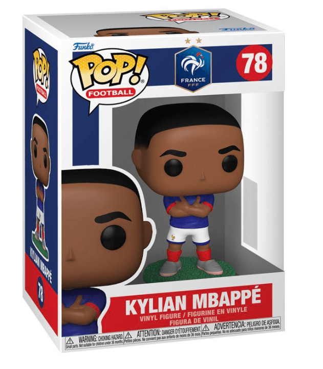 Funko - POP! - Football Frankreich – Kylian Mbappé Vinyl Figur ca. 9,9 cm