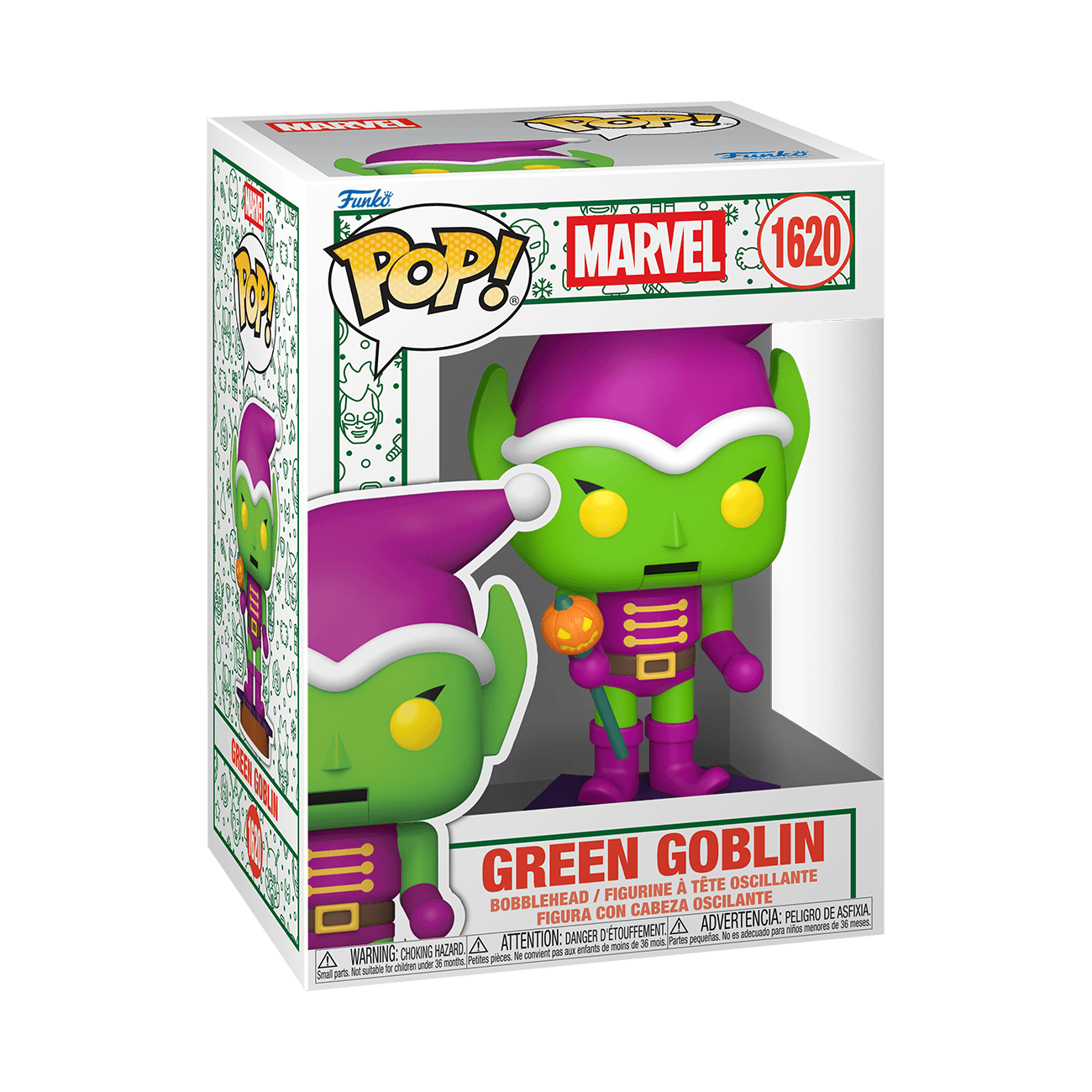 Funko POP! Marvel Holiday Green Goblin Nutcracker Vinylfigur