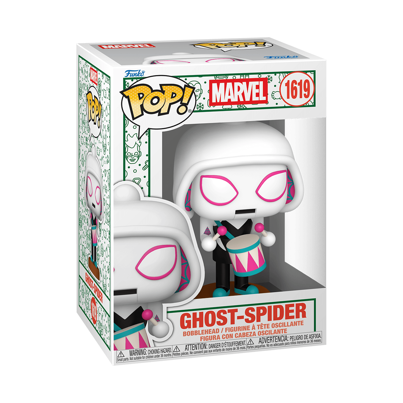 Funko POP! Marvel Holiday Ghost-Spider Nutcracker Vinylfigur