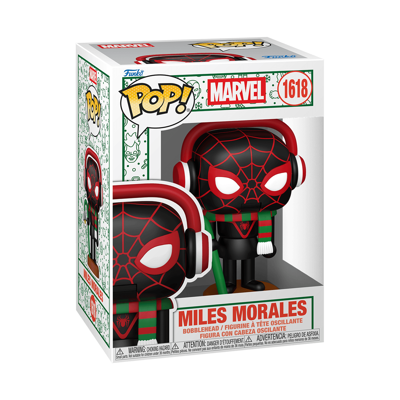 Funko POP! Marvel Holiday Miles Morales Nutcracker Vinylfigur