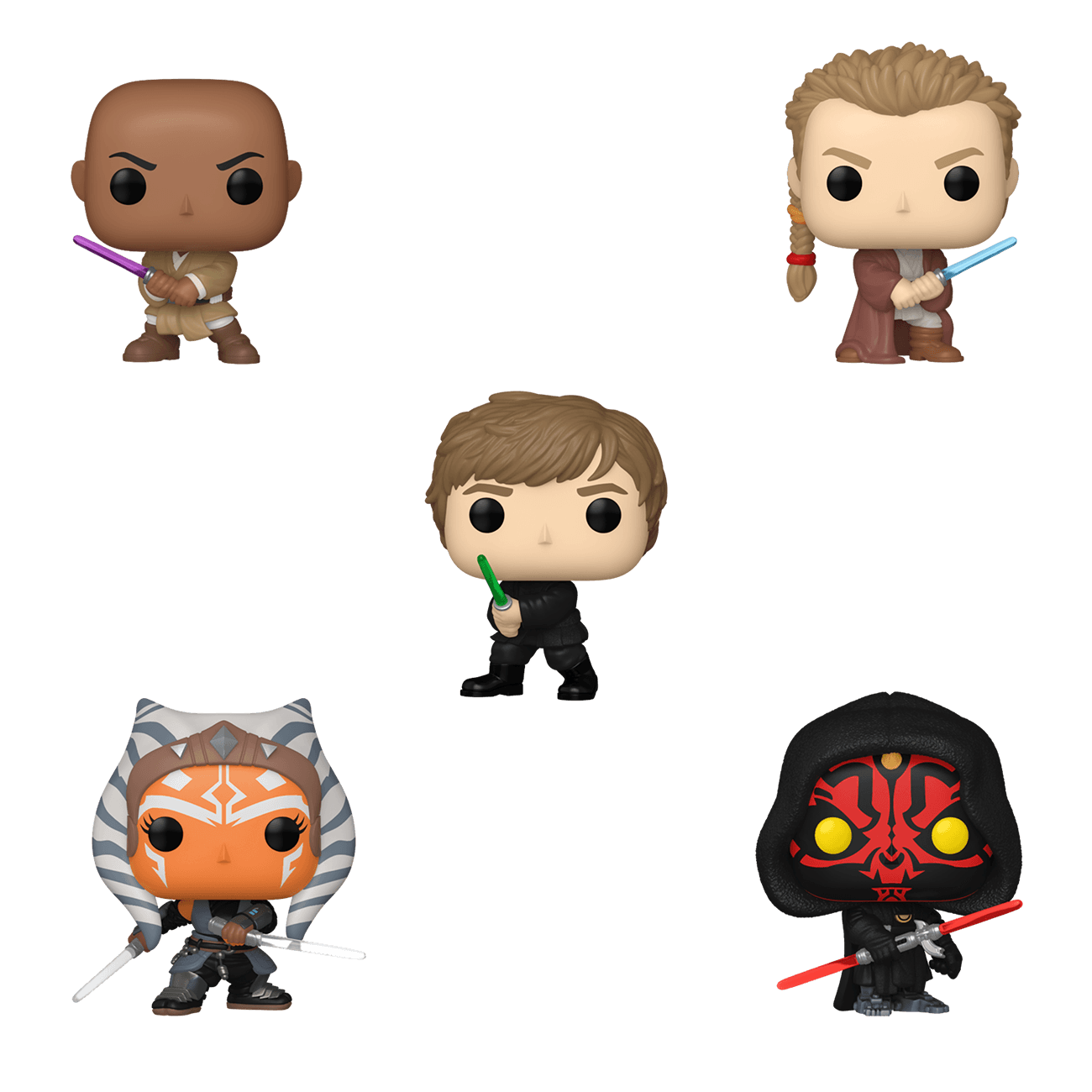 Funko Pocket POP! Star Wars – Kyber Crystals Mystery Display mit 12 Figuren