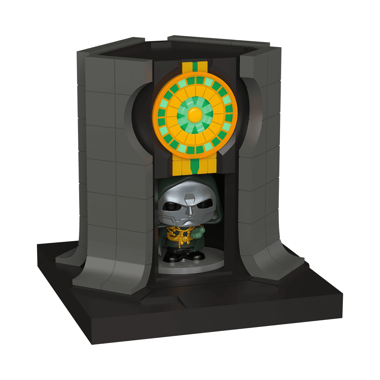Funko Bitty POP! Town Marvel Avengers: Doomsday Lord Doom & Doomstadt Tower
