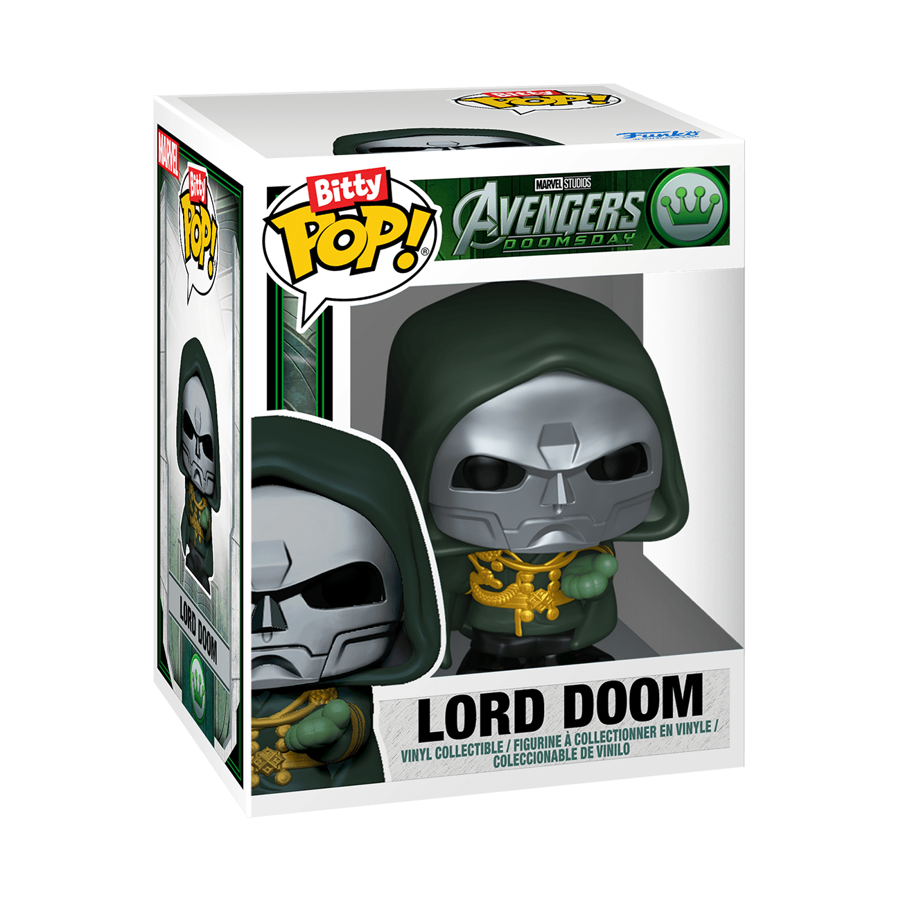 Funko Bitty POP! Town Marvel Avengers: Doomsday Lord Doom & Doomstadt Tower