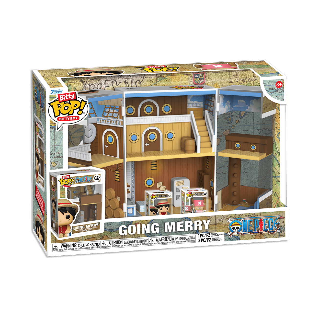 Funko Bitty Boxes One Piece Going Merry mit Bitty POP! Figuren
