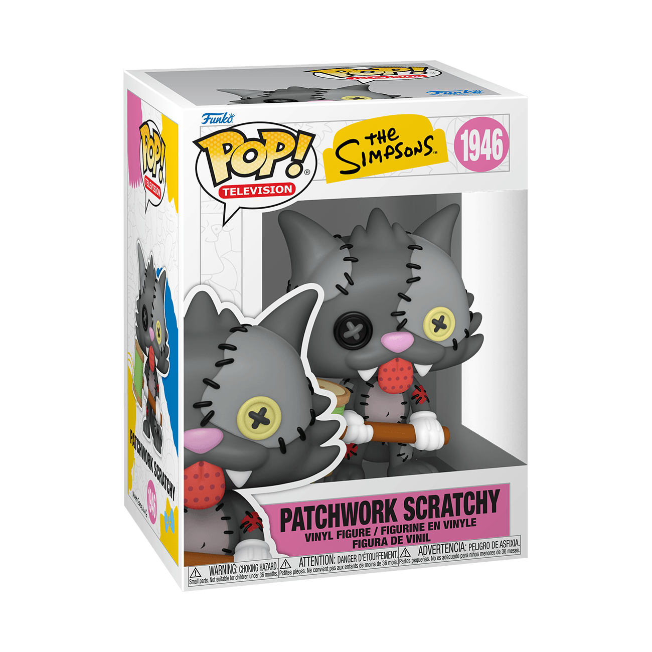 Funko POP! The Simpsons Patchwork Scratchy Vinyl-Sammelfigur