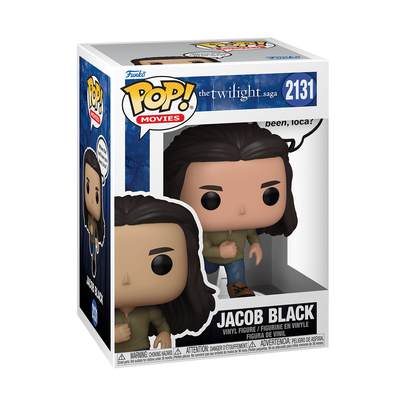 Funko POP! Sayings Twilight – Jacob Black mit Sprechblase, Vinylfigur