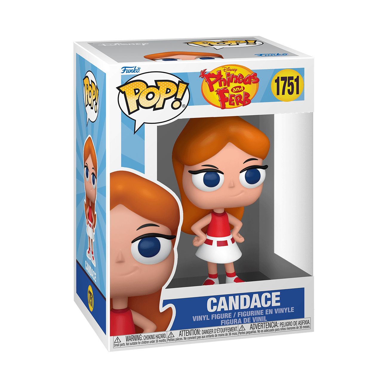 Funko POP! Disney Phineas and Ferb Candace 1751 Vinyl-Sammelfigur