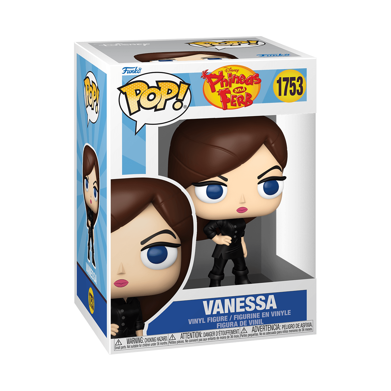 Funko POP! Disney Phineas and Ferb Vanessa 1753 Vinyl-Sammelfigur