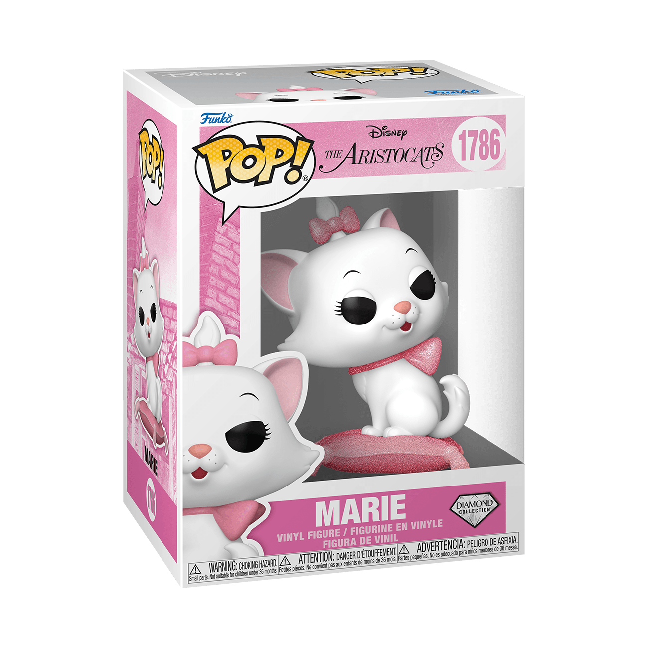 Funko POP! Disney Aristocats Marie Diamond Glitter #1786 Vinylfigur