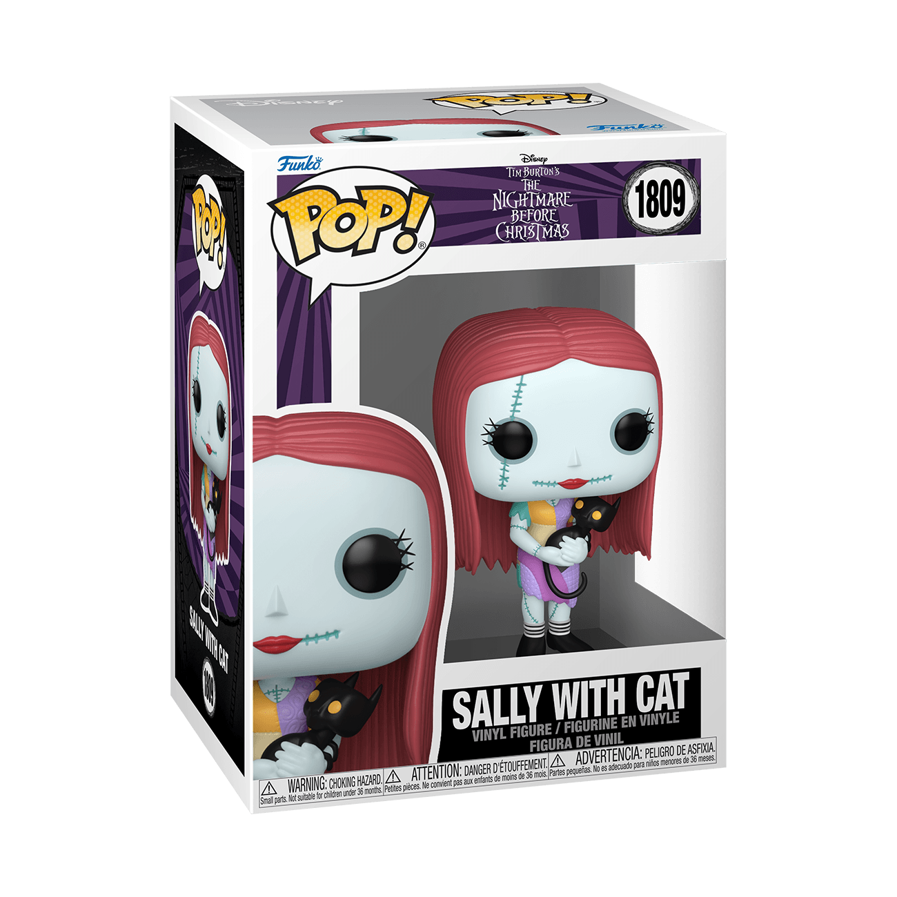 Funko POP! Disney The Nightmare Before Christmas – Sally mit Katze #1809 Vinyl-Sammelfigur