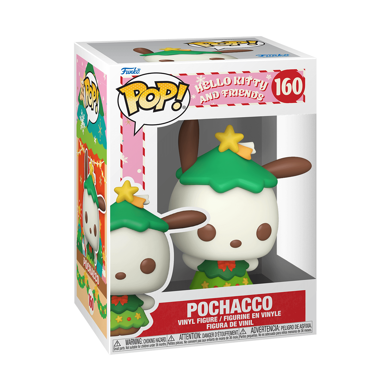 Funko POP! Sanrio Merry Market Pochacco #160 Holiday Vinylfigur
