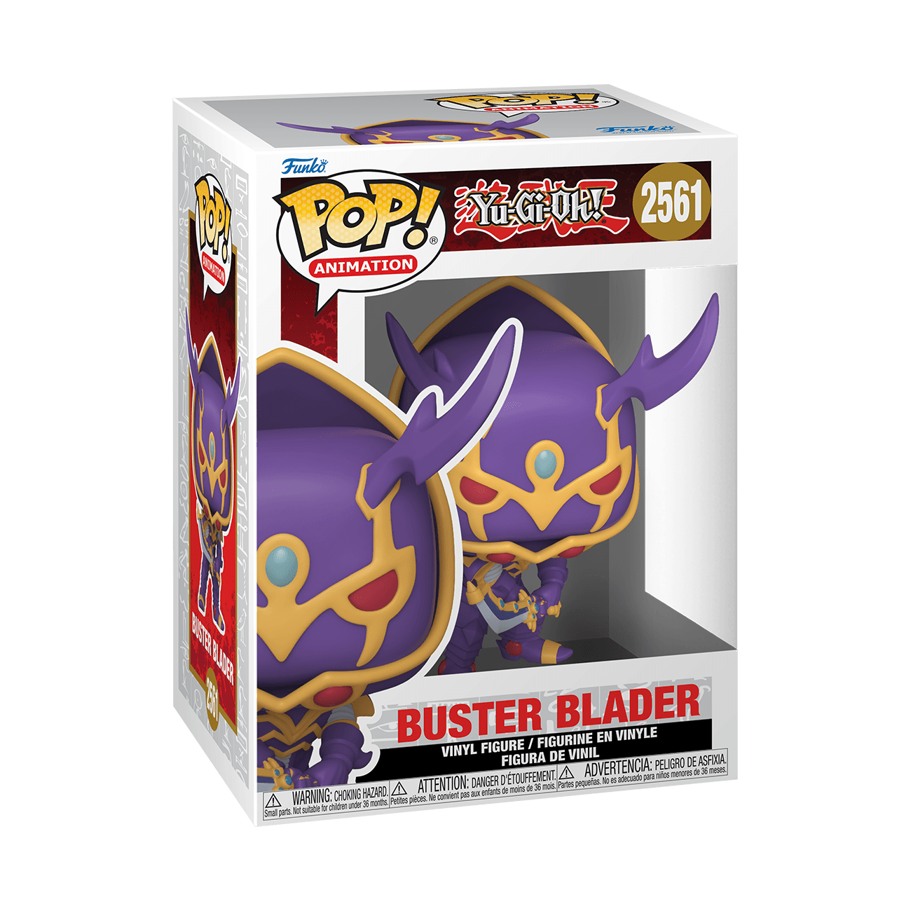 Funko POP! Animation Yu-Gi-Oh! – Buster Blader mit möglicher Chase-Variante, Vinylfigur