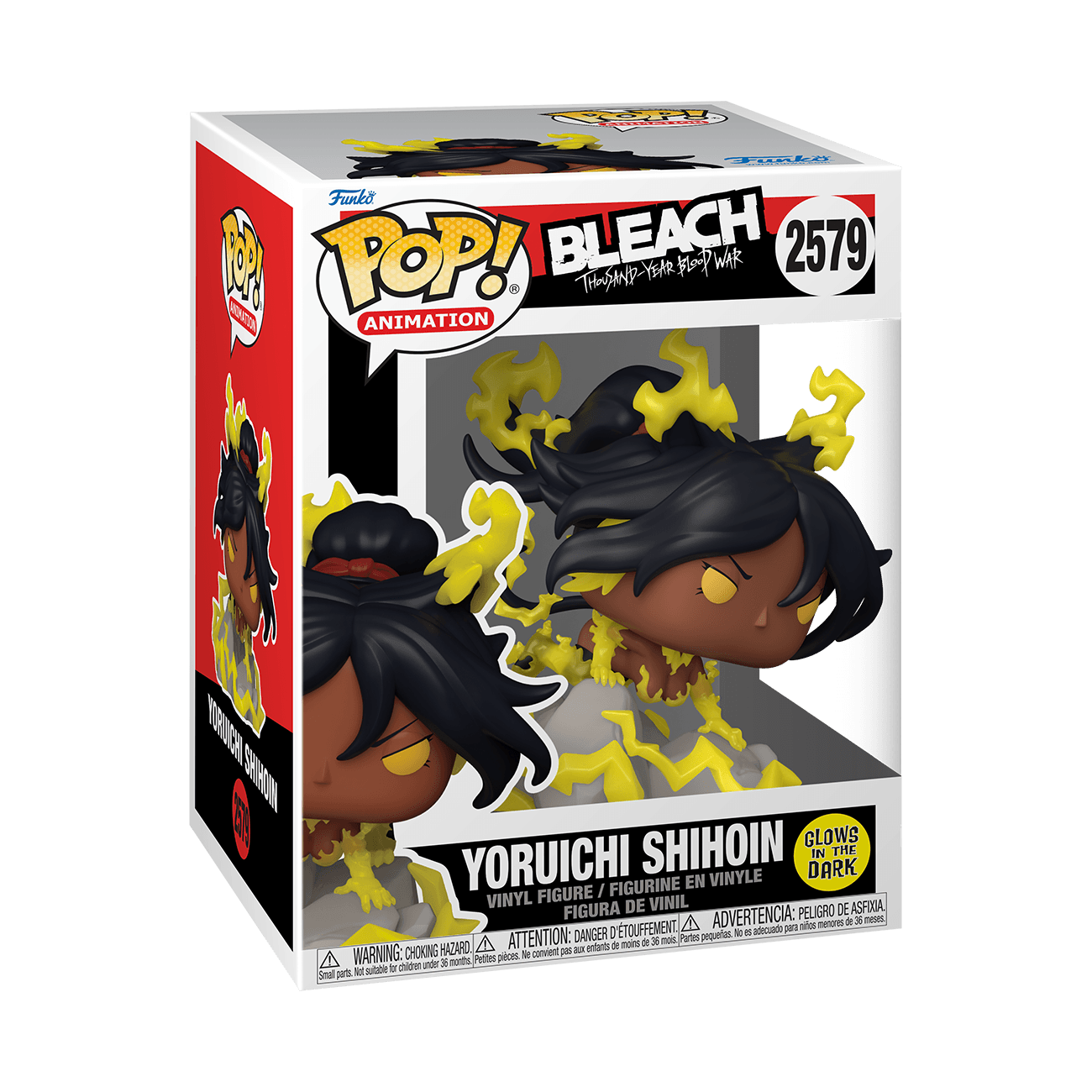 Funko POP! Premium Bleach: Thousand-Year Blood War – Yoruichi Shihoin Glow Premium #2579 Vinyl-Sammelfigur