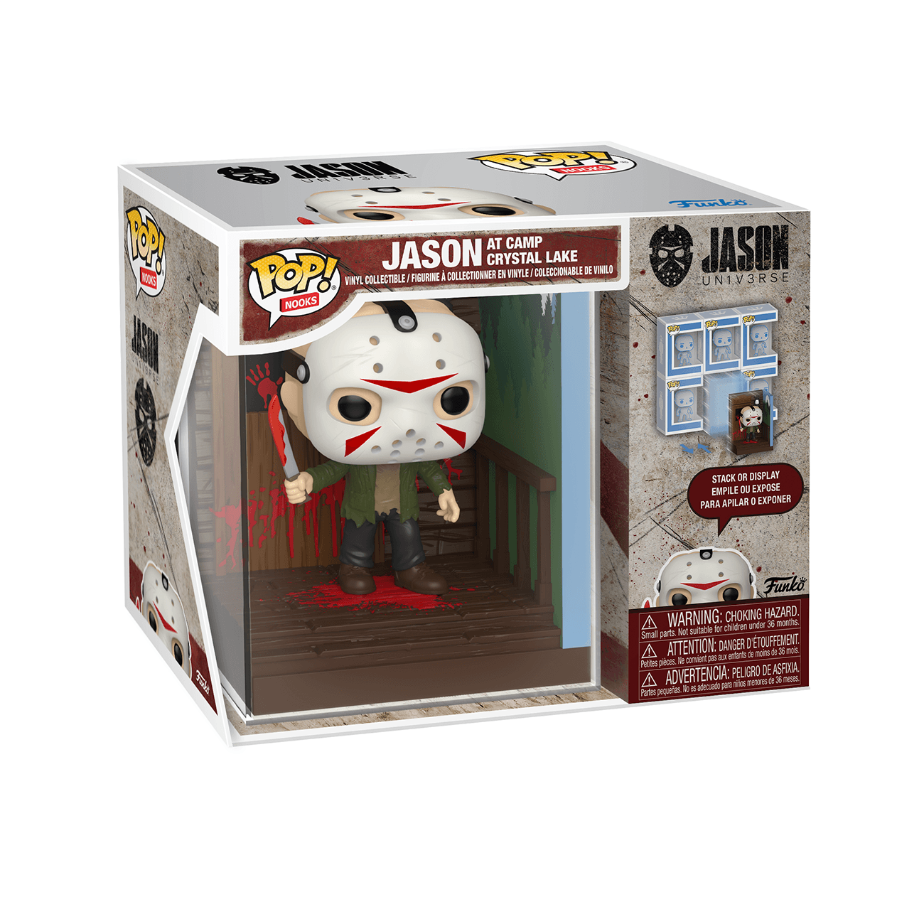 Funko POP! Nooks Jason Universe Jason at Camp Crystal Lake Vinylfigur