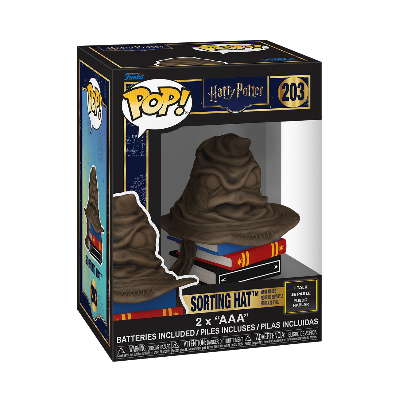 Funko POP! SFX Harry Potter Sorting Hat #203 mit Sound
