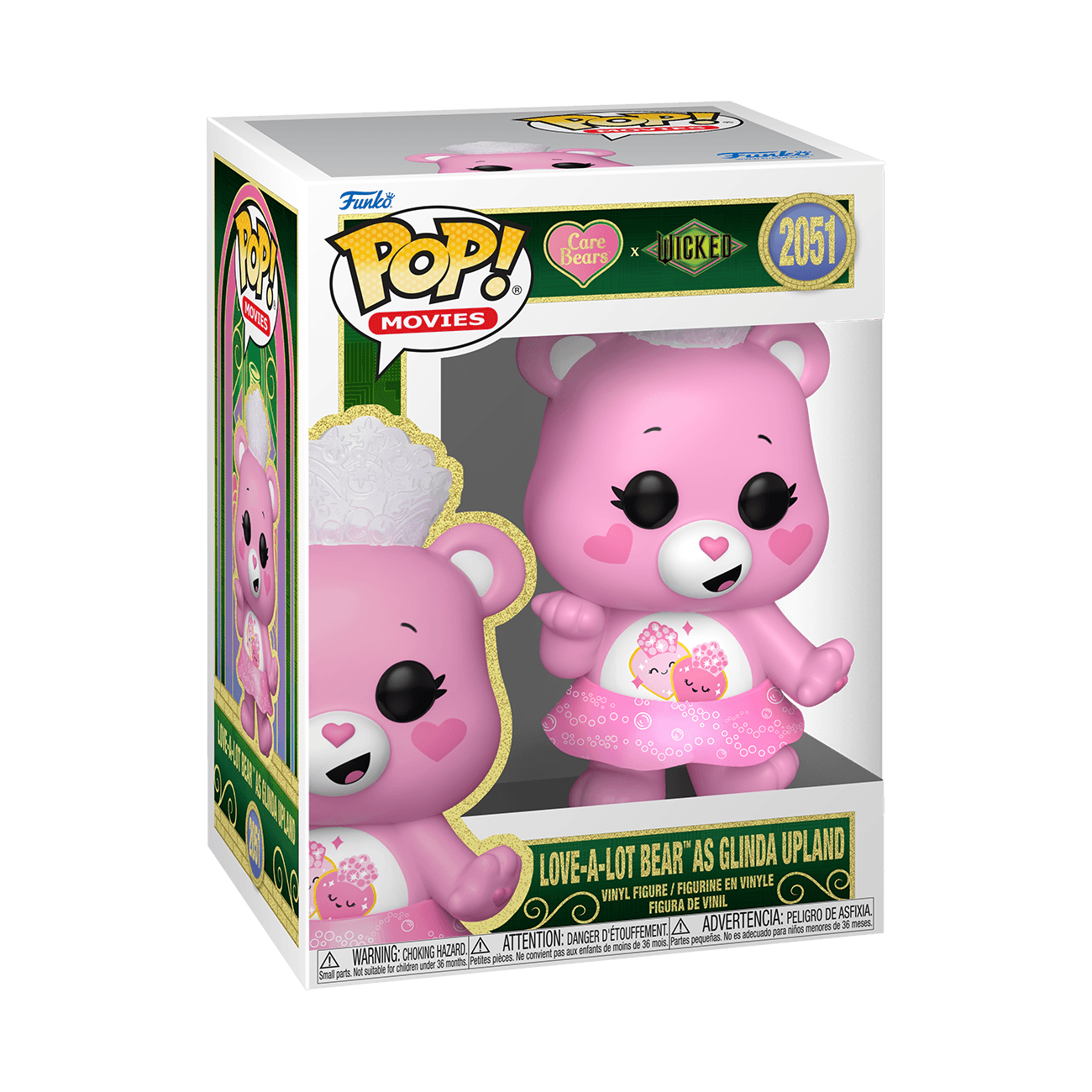 Funko POP! Movies Wicked x Care Bears Love-A-Lot Bear als Glinda 2051