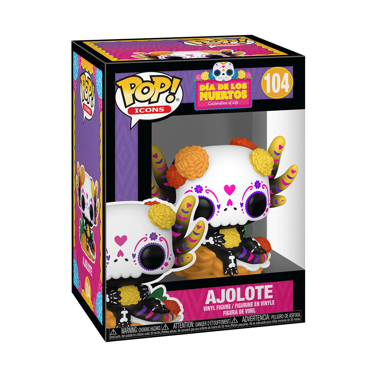 Funko POP! Icons Dia de los Muertos Ajolote #104 Vinylfigur