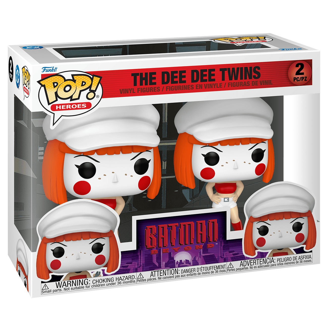 Funko POP! Heroes Batman Beyond The Dee Dee Twins 2-Pack Vinylfiguren
