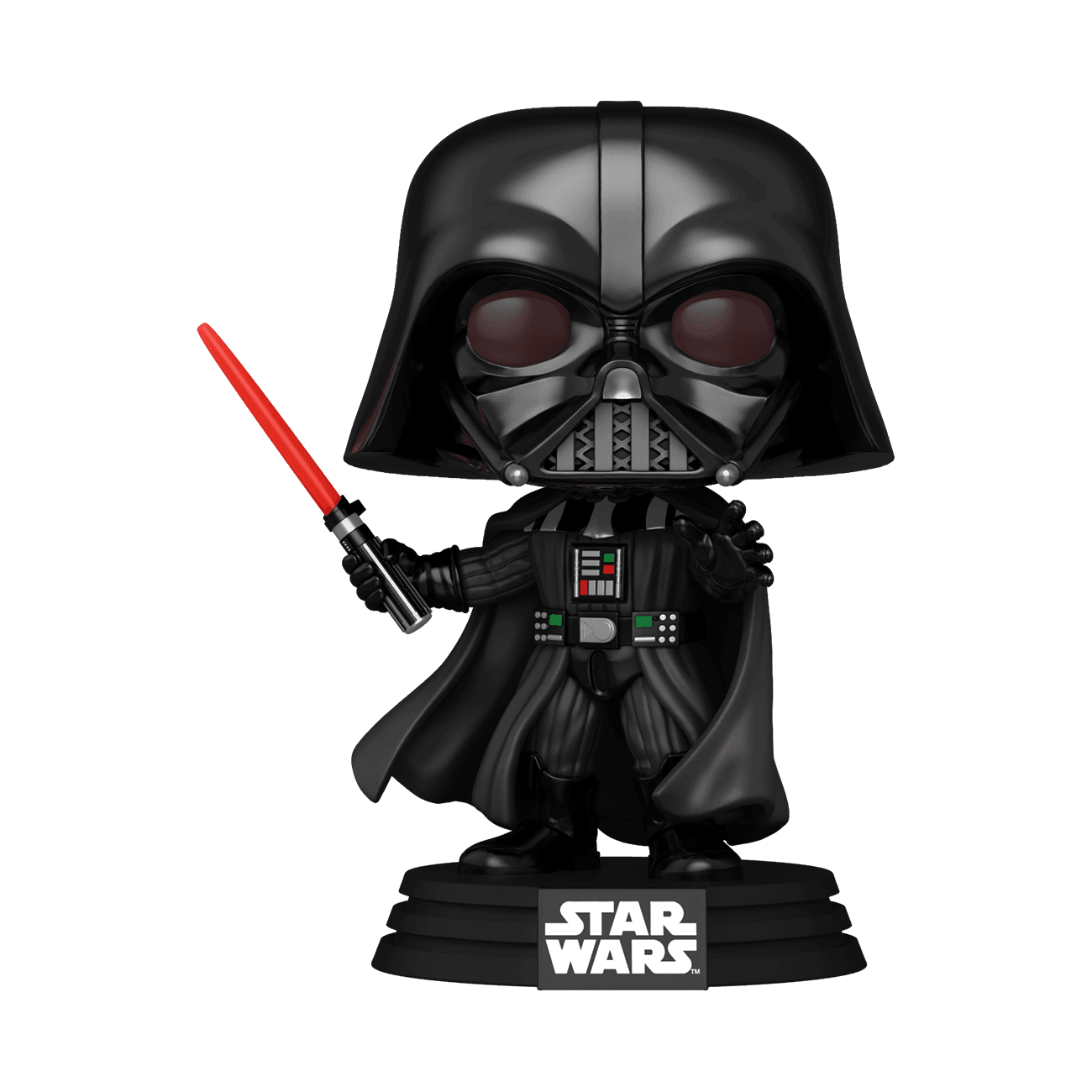 Funko - POP! Star Wars - Darth Vader in Rüstung mit Lichtschwert Vinyl-Wackelkopf