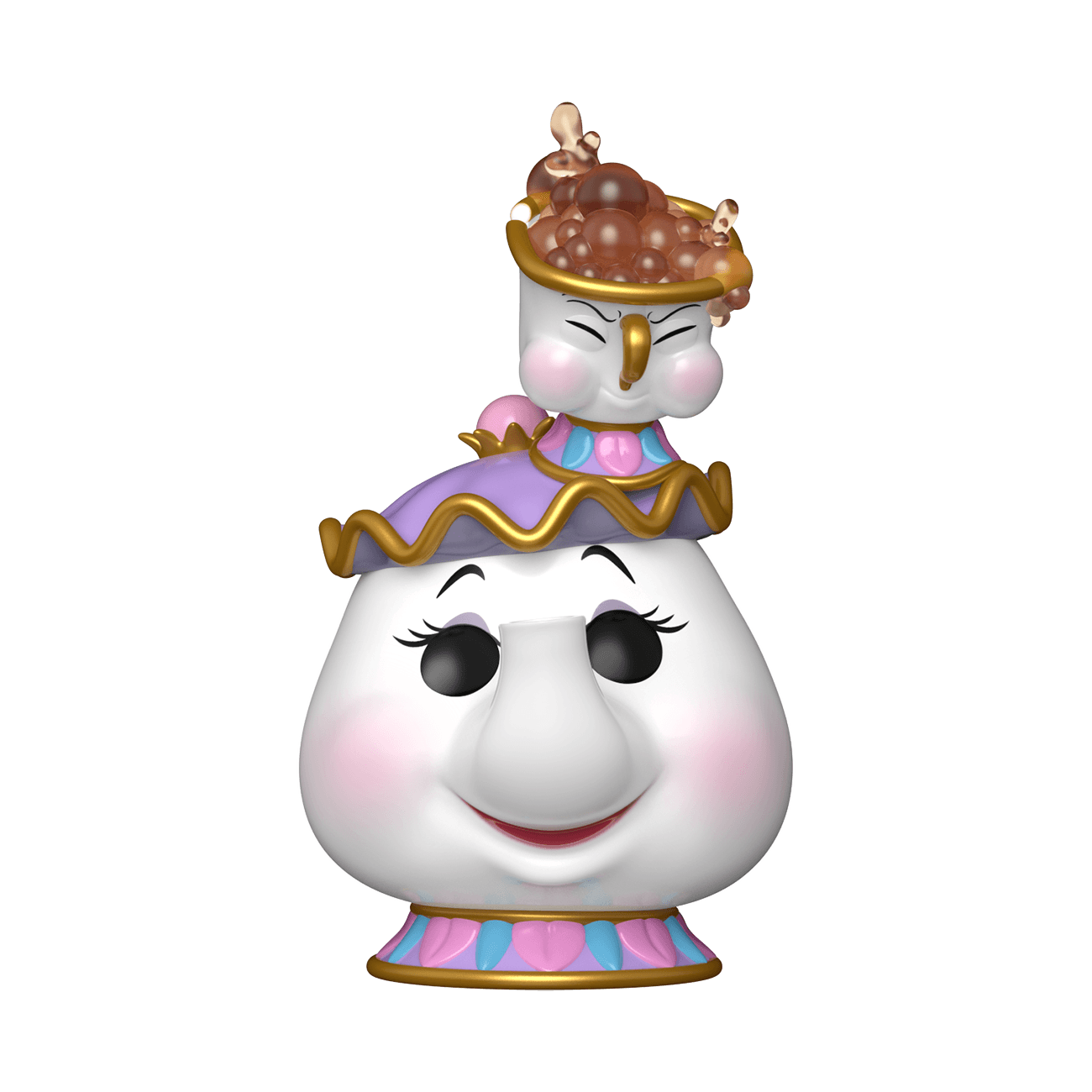 Funko POP! Disney Die Schöne und das Biest – Mrs. Potts mit Chip, Vinylfigur