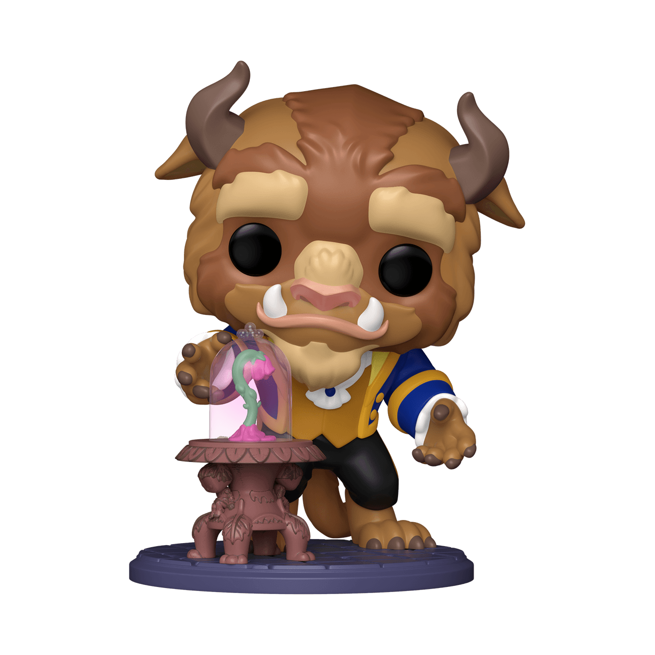 Funko POP! Premium Disney Die Schöne und das Biest – Beast with Enchanted Rose, Vinylfigur