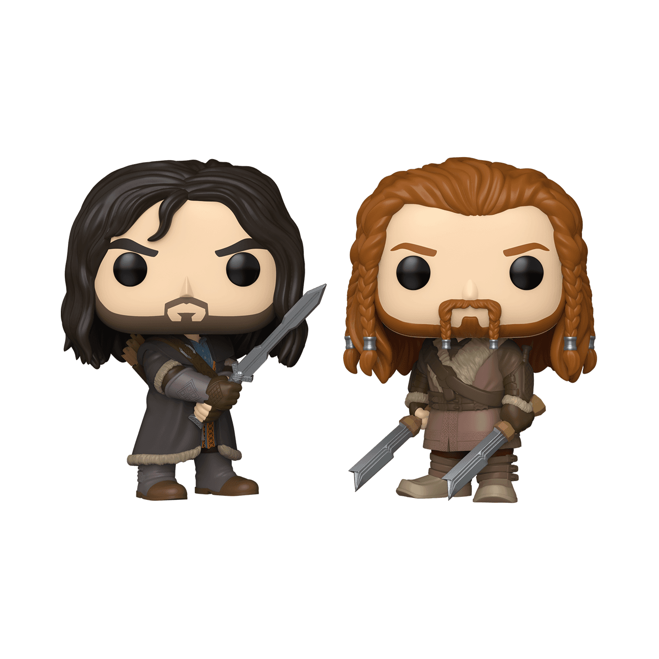 Funko POP! Movies Der Hobbit Kili & Fili 2er-Pack Vinylfiguren ca. 10,2 cm