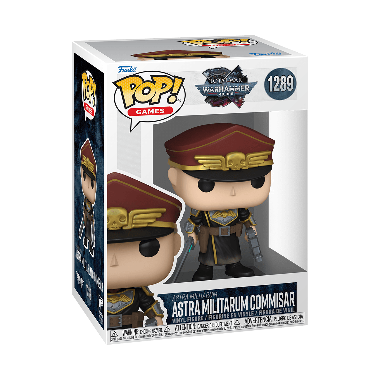 Funko POP! Games Warhammer 40,000 Astra Militarum Commissar