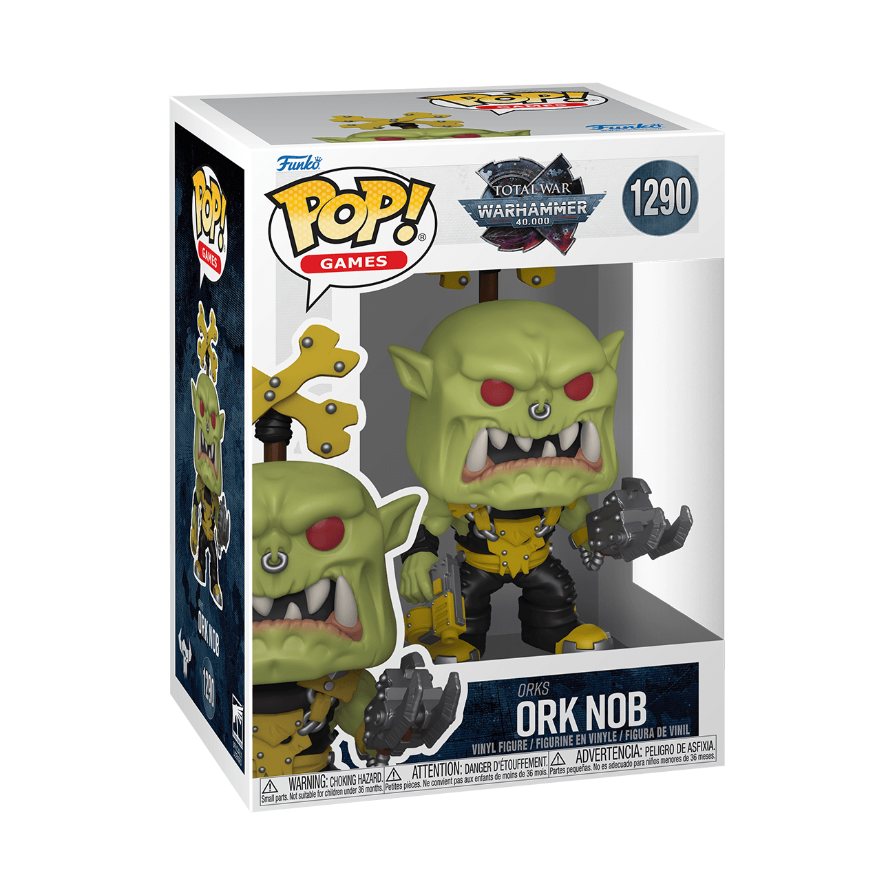 Funko POP! Games Warhammer 40K Ork Nob #1290 Vinylfigur