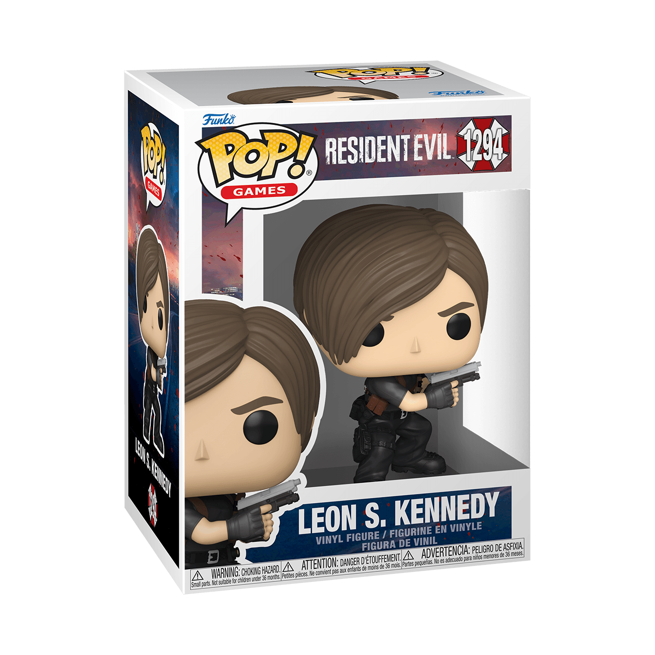 Funko POP! Games Resident Evil Leon S. Kennedy #1294 Vinylfigur