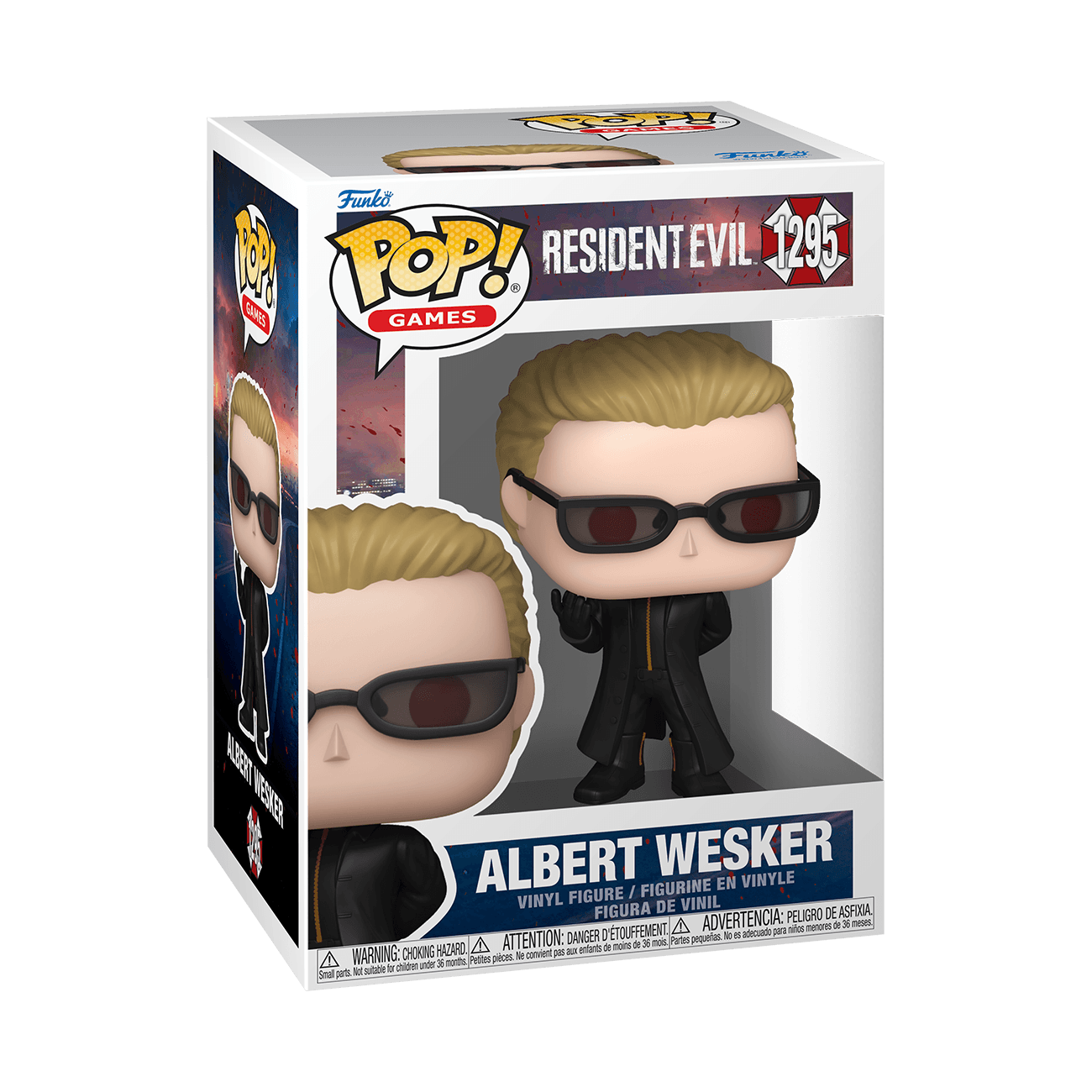 Funko POP! Games Resident Evil Albert Wesker #1295 Vinylfigur