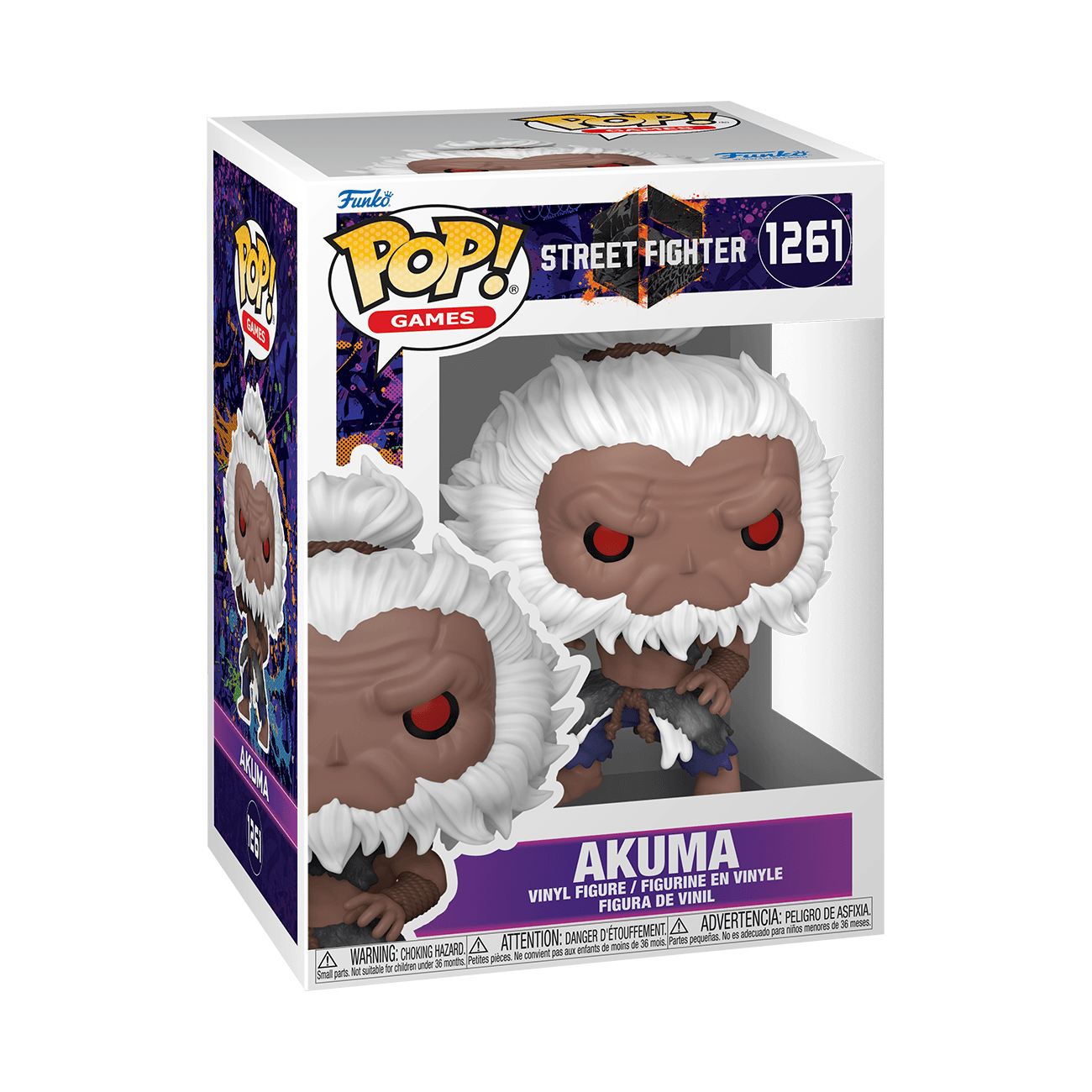 Funko POP! Games Street Fighter 6 Akuma Vinylfigur sortiert 