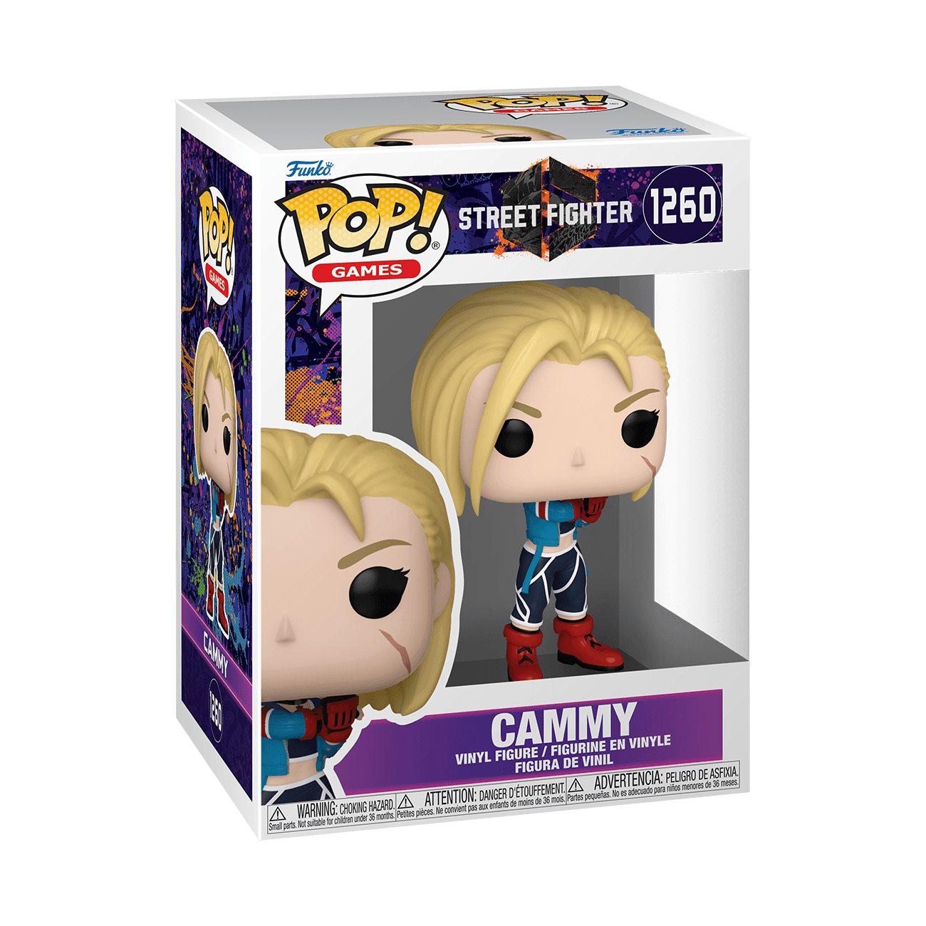 Funko POP! Games Street Fighter 6 Cammy #1260 Vinylfigur