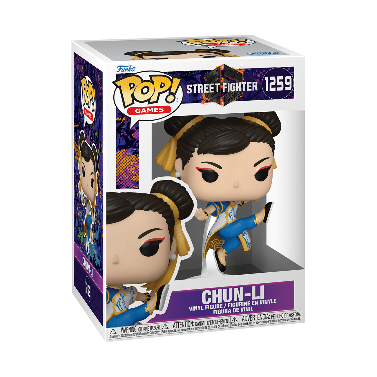 Funko POP! Games Street Fighter 6 Chun-Li #1259 Vinylfigur