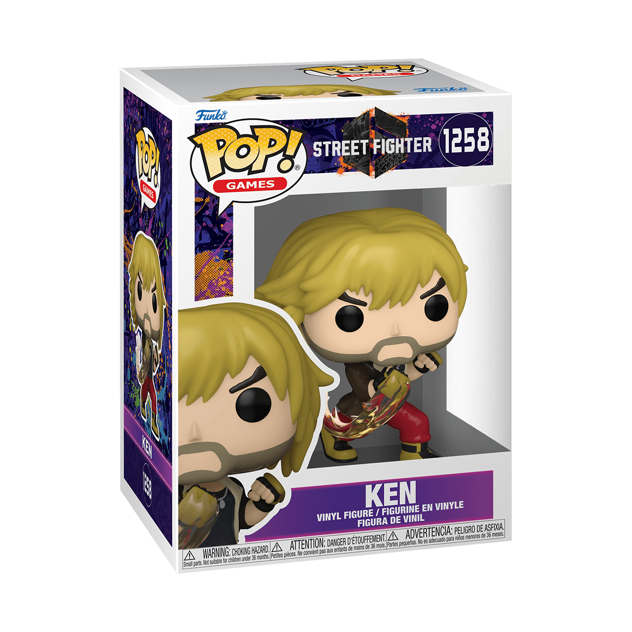 Funko POP! Games Street Fighter 6 Ken #1258 Vinylfigur