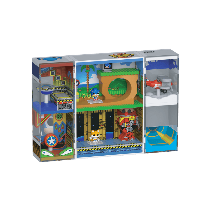 Funko - POP! - Sonic The Hedgehog - Bitty Pop! Bitty Box Sonic 2 Diorama Set