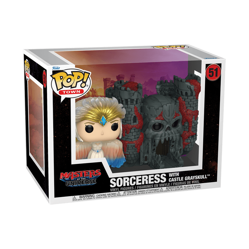 Funko - POP! - Masters of the Universe - Sorceress with Castle Grayskull (Live Action) Vinyl