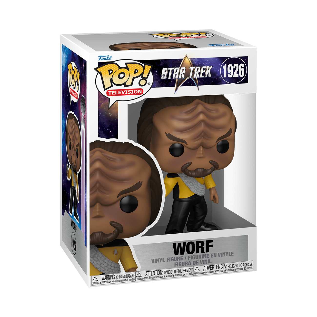 Funko POP! TV Star Trek The Next Generation Worf Vinylfigur