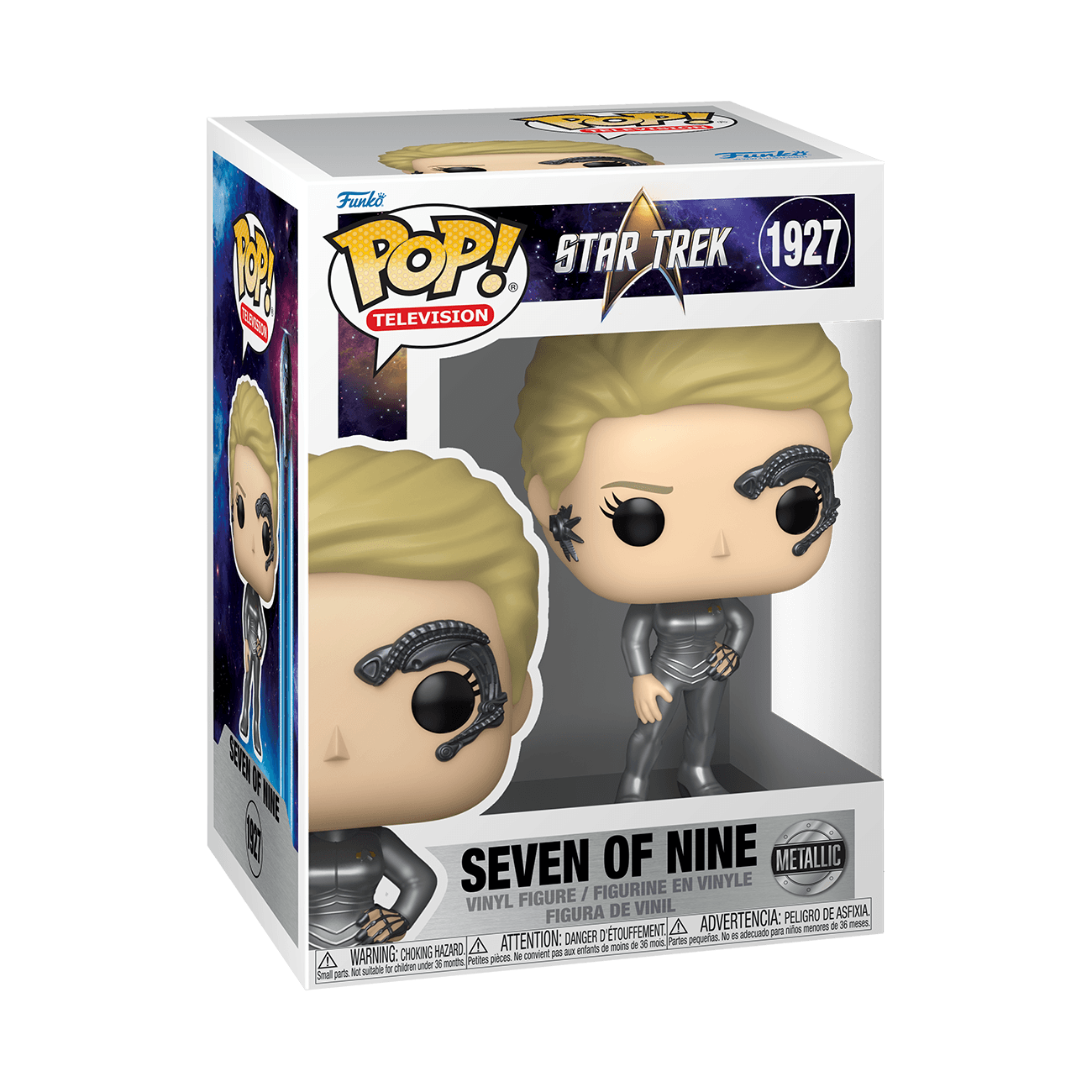 Funko POP! TV Star Trek Voyager Seven of Nine Metallic #1927