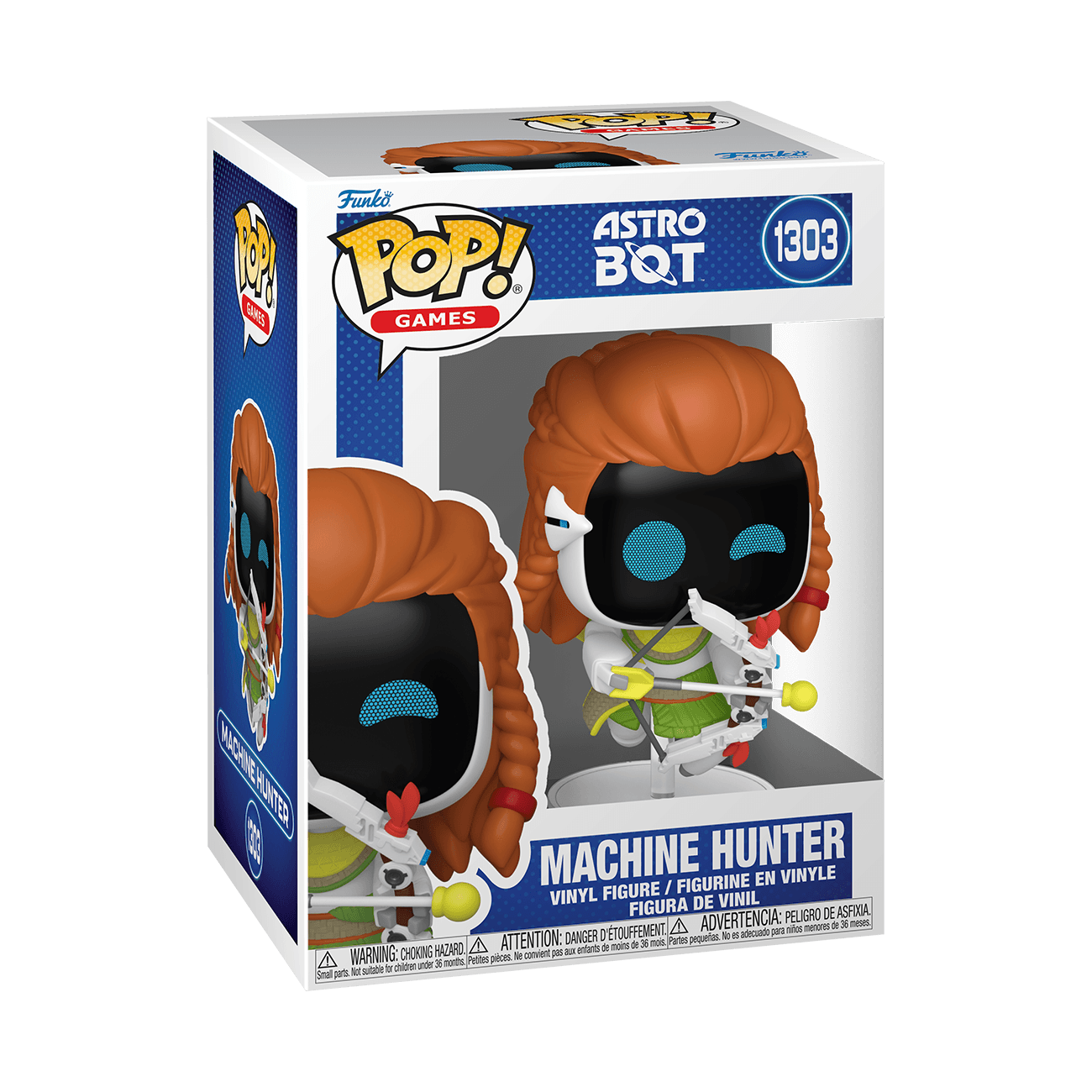 Funko - POP! Games - Astro Bot - Machine Hunter Vinylfigur