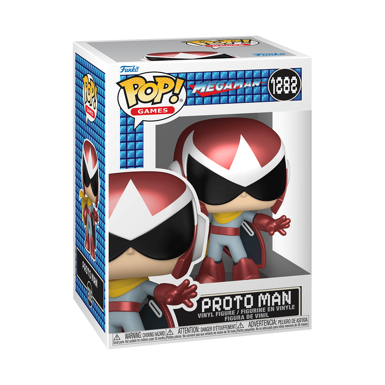 Funko POP! Games Mega Man Proto Man #1282 Vinylfigur