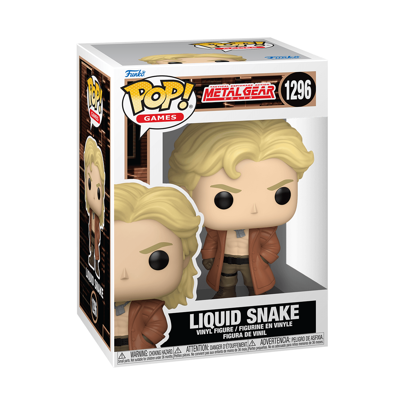 Funko POP! Games Metal Gear Solid Liquid Snake Vinyl-Sammelfigur 1296
