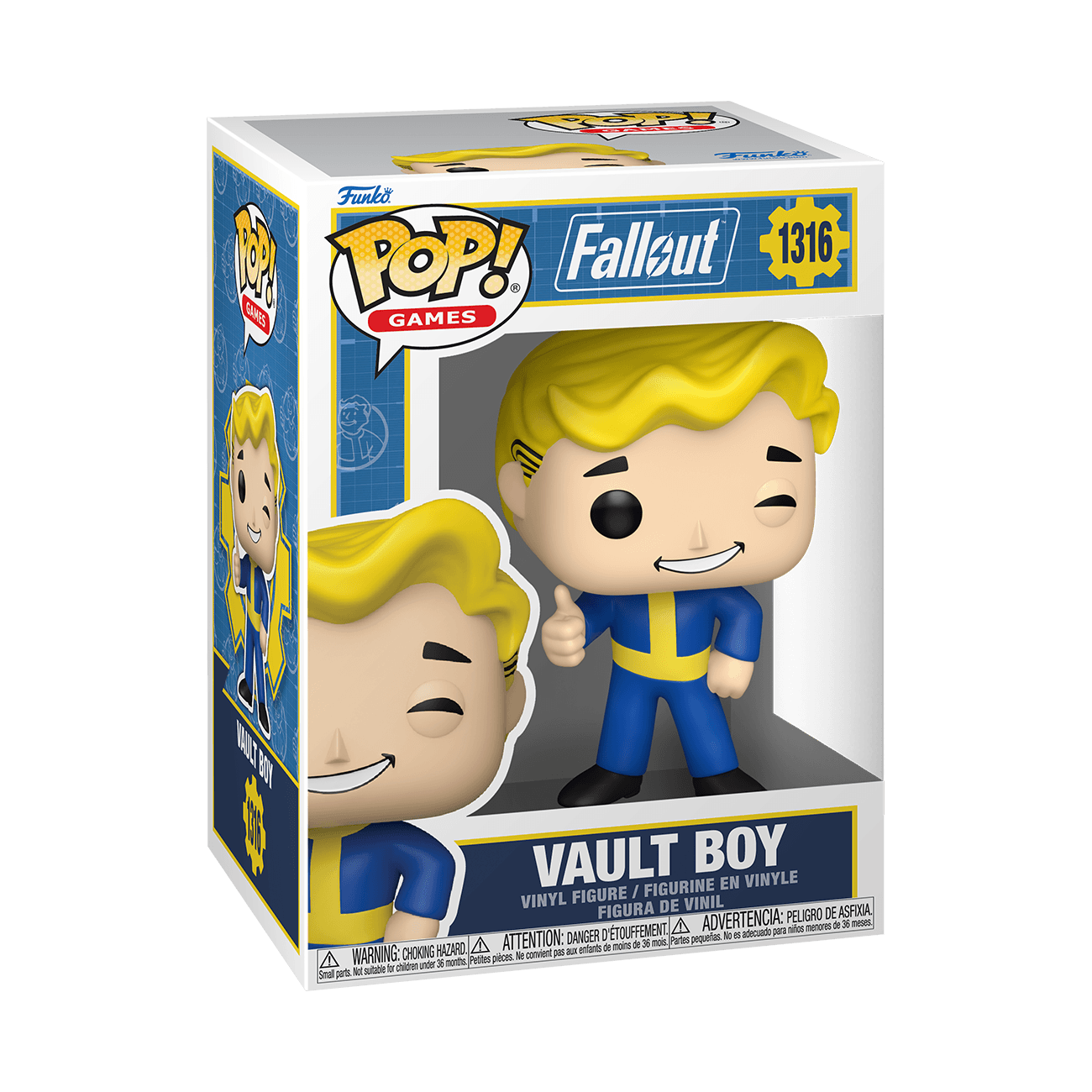 Funko POP! Games Fallout – Vault Boy, Vinylfigur