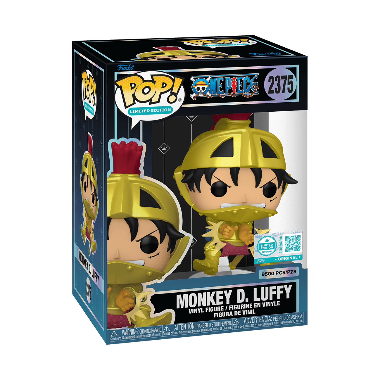 Funko - POP! - POP Supreme Limited Edition: One Piece Hallo- Knight Luffy(MT)